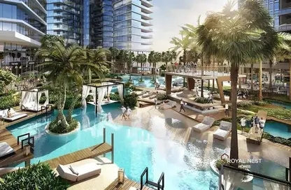 صورة لـ حوض سباحة شقة - غرفة نوم - 1 حمام للبيع في آيكون سيتي  تاور بي - آيكن سيتي - الخليج التجاري - دبي ، صورة رقم 1