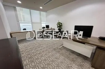 Office Space - Studio - 1 Bathroom for rent in The Exchange - Business Bay - Dubai