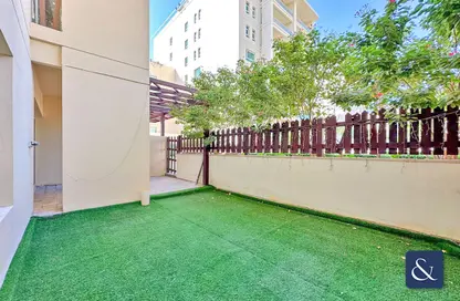 Terrace image for: Apartment - 1 Bedroom - 1 Bathroom for sale in Al Dhafra 1 - Al Dhafra - Greens - Dubai, Image 1