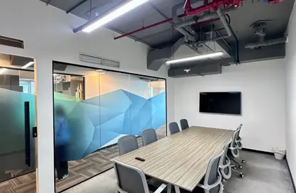 Office Space - Studio - 4 Bathrooms for rent in Latifa Tower - Sheikh Zayed Road - Dubai