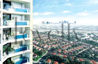Outdoor Building image for: Apartment - 2 Bedrooms - 2 Bathrooms for sale in Fashionz by Danube - Jumeirah Village Triangle - Dubai, Image 1