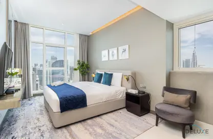 Apartment - Studio - 1 Bathroom for rent in PRIVE BY DAMAC (A) - DAMAC Maison Privé - Business Bay - Dubai