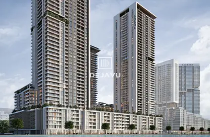 Outdoor Building image for: Apartment - 2 Bedrooms - 2 Bathrooms for sale in Crest Grande - Sobha Hartland - Mohammed Bin Rashid City - Dubai, Image 1