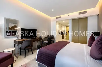 Apartment - Studio - 1 Bathroom for rent in DAMAC Maison Aykon City Hotel Apartments - Business Bay - Dubai