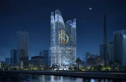 Apartment - Studio - 1 Bathroom for sale in Binghatti Skyhall - Business Bay - Dubai