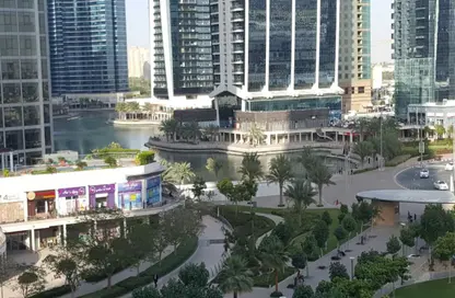 شقة - غرفة نوم - 1 حمام للايجار في بوابة دبي الجديدة 1 - (JLT) مجمع Q - أبراج بحيرة الجميرا - دبي