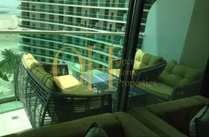 صورة لـ شرفة شقة - غرفة نوم - 2 حمامات للبيع في أبراج الشاطئ - شمس أبوظبي - جزيرة الريم - أبوظبي ، صورة رقم 1