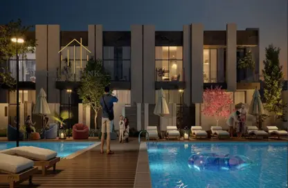 Townhouse - 2 Bedrooms - 3 Bathrooms for sale in Reportage Village 1 - Dubai Land - Dubai