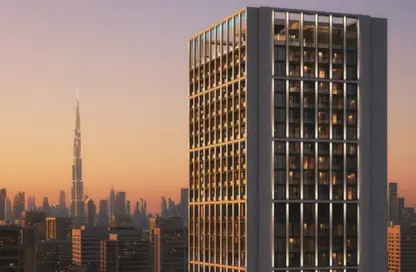 شقة - غرفة نوم - 2 حمامات للبيع في بن غاطي مونلايت - الجداف - دبي شقة - غرفة نوم - 2 حمامات للبيع في بن غاطي مونلايت - الجداف - دبي