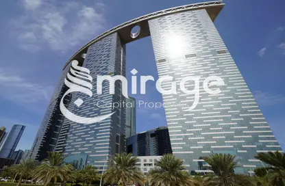 Apartment - 1 Bedroom - 2 Bathrooms for sale in The Gate Tower 1 - Shams Abu Dhabi - Al Reem Island - Abu Dhabi