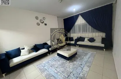 Apartment - 2 Bedrooms - 3 Bathrooms for rent in Orient Tower 1 - Orient Towers - Al Bustan - Ajman