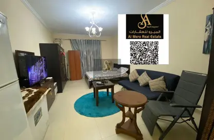 Apartment - Studio - 1 Bathroom for rent in Jasmine Towers - Garden City - Ajman