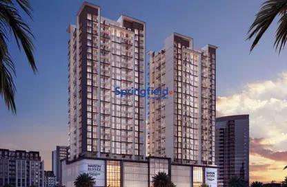 شقة - غرفة نوم - 2 حمامات للبيع في ميزون إليزيه 1 - ميزون الإليزيه - الضاحية 12 - قرية جميرا الدائرية - دبي