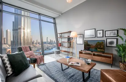 Apartment - 1 Bedroom - 2 Bathrooms for rent in Burj Vista 1 - Burj Vista - Downtown Dubai - Dubai