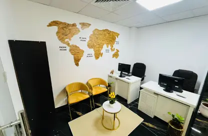 Office Space - Studio - 1 Bathroom for rent in Horizone Building - Port Saeed - Deira - Dubai