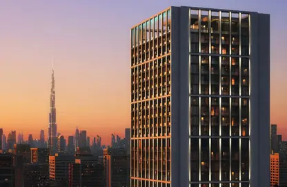 شقة - غرفة نوم - 2 حمامات للبيع في بن غاطي مونلايت - الجداف - دبي شقة - غرفة نوم - 2 حمامات للبيع في بن غاطي مونلايت - الجداف - دبي