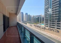 Balcony image for: Apartment - 1 bedroom - 2 bathrooms for rent in Zumurud Tower - Dubai Marina - Dubai, Image 1