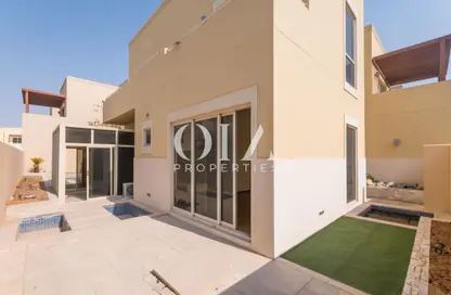 Terrace image for: Villa - 3 Bedrooms - 3 Bathrooms for sale in Qattouf Community - Al Raha Gardens - Abu Dhabi, Image 1