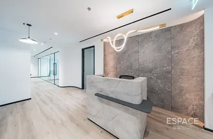 Office Space - Studio - 2 Bathrooms for rent in Swiss Tower - JLT Cluster Y - Jumeirah Lake Towers - Dubai