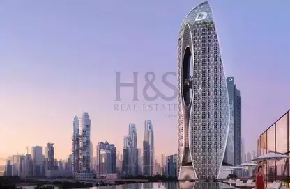 Outdoor Building image for: Apartment - 1 Bedroom - 1 Bathroom for sale in Safa Two - Business Bay - Dubai, Image 1