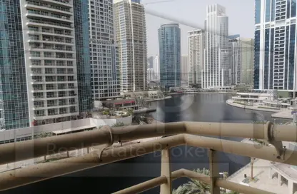 شقة - غرفة نوم - 2 حمامات للايجار في برج أيكون 1 - (JLT) مجمع M - أبراج بحيرة الجميرا - دبي