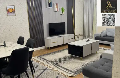 Apartment - 2 Bedrooms - 2 Bathrooms for rent in Orient Tower 1 - Orient Towers - Al Bustan - Ajman