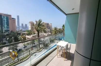 Apartment - 3 Bedrooms - 2 Bathrooms for rent in Ocean Heights - Dubai Marina - Dubai