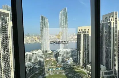 شقة - 2 غرف نوم - 2 حمامات للايجار في برج كريك جيت 1 - بوابة الخور - ميناء خور دبي (ذا لاجونز) - دبي