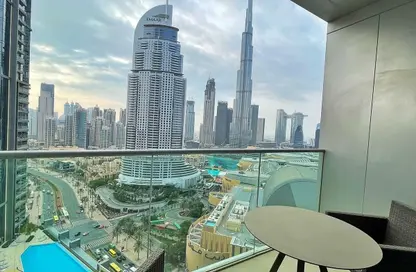 Apartment - 1 Bedroom - 2 Bathrooms for rent in The Address Residence Fountain Views 2 - The Address Residence Fountain Views - Downtown Dubai - Dubai