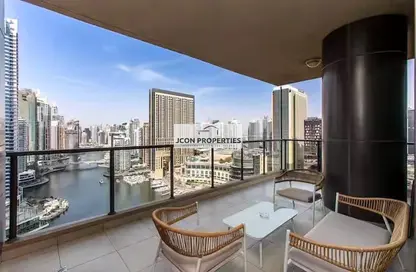 شقة - 2 غرف نوم - 3 حمامات للايجار في مارينا كوايز ويست - مراسي المارينا - دبي مارينا - دبي