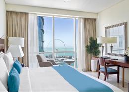 Hotel and Hotel Apartment - 3 bedrooms - 4 bathrooms for rent in Blue Beach Tower - Jumeirah Beach Residence - Dubai