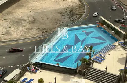 شقة - غرفة نوم - 2 حمامات للايجار في برج ايليت ريزيدينس - دبي وسط المدينة - دبي