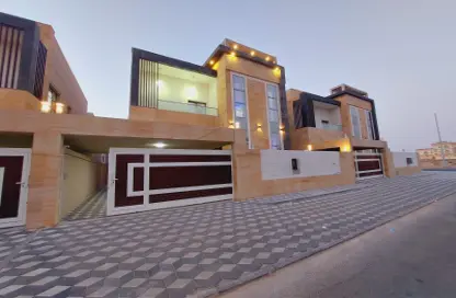 Outdoor Building image for: Villa - 5 Bedrooms for rent in Al Zaheya Gardens - Al Zahya - Ajman, Image 1