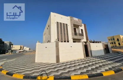 Outdoor Building image for: Villa - 5 Bedrooms - 7 Bathrooms for rent in Al Zaheya Gardens - Al Zahya - Ajman, Image 1