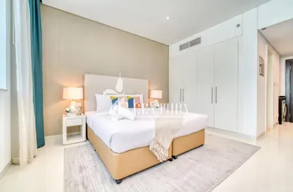 صورة لـ غرفة- غرفة النوم شقة - 1 حمام للبيع في ذا كوزمو بوليتان - الخليج التجاري - دبي ، صورة رقم 1