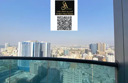 شقة - 2 غرف نوم - 2 حمامات للايجار في مساكن كورنيش عجمان - طريق كورنيش عجمان - عجمان