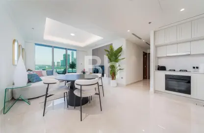 Apartment - 2 Bedrooms - 2 Bathrooms for rent in Palace Beach Residence - EMAAR Beachfront - Dubai Harbour - Dubai