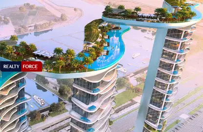 Apartment - 1 Bedroom - 2 Bathrooms for sale in Tower A - Damac Bay - Dubai Harbour - Dubai