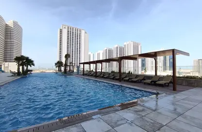 Apartment - 1 Bedroom - 2 Bathrooms for rent in The Residence Central Park - Shams Abu Dhabi - Al Reem Island - Abu Dhabi