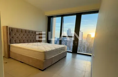Room / Bedroom image for: Apartment - 1 Bedroom - 2 Bathrooms for rent in BLVD Heights Tower 1 - BLVD Heights - Downtown Dubai - Dubai, Image 1