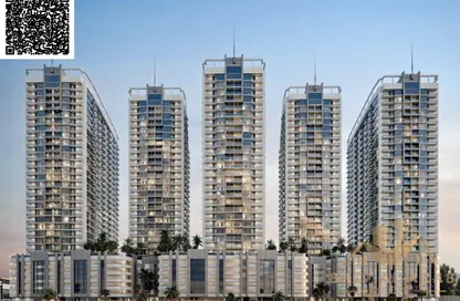Apartment - 2 Bedrooms - 3 Bathrooms for sale in Ajman Creek Towers - Al Rashidiya 1 - Al Rashidiya - Ajman