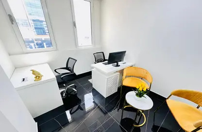 Office Space - Studio - 1 Bathroom for rent in Horizone Building - Port Saeed - Deira - Dubai