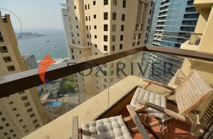 شقة - غرفة نوم - 2 حمامات للايجار في بحر 6 - بحر - مساكن شاطئ الجميرا - دبي