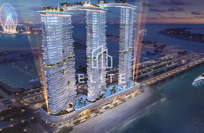 Apartment - 1 Bedroom - 2 Bathrooms for sale in Tower A - Damac Bay - Dubai Harbour - Dubai