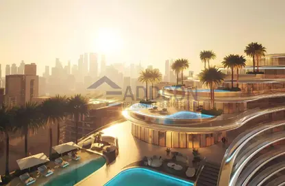 شقة - غرفة نوم - 2 حمامات للبيع في بينغاتي أكوارايز - الخليج التجاري - دبي