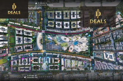 Apartment - 2 Bedrooms - 3 Bathrooms for sale in Aljada - Sharjah