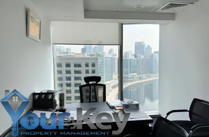 Office Space - Studio - 1 Bathroom for rent in The Binary Tower - Business Bay - Dubai