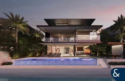 Villa - 6 Bedrooms - 7 Bathrooms for sale in Palm Jebel Ali Frond M - Palm Jebel Ali - Dubai