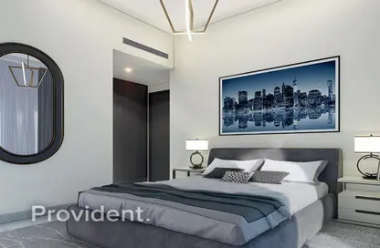 صورة لـ غرفة- غرفة النوم شقة - غرفة نوم - 1 حمام للبيع في زا باراجون لآي جي او - الخليج التجاري - دبي ، صورة رقم 1
