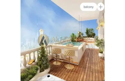 Terrace image for: Apartment - 2 Bedrooms - 3 Bathrooms for sale in Vincitore Aqua Dimore - Dubai Science Park - Dubai, Image 1